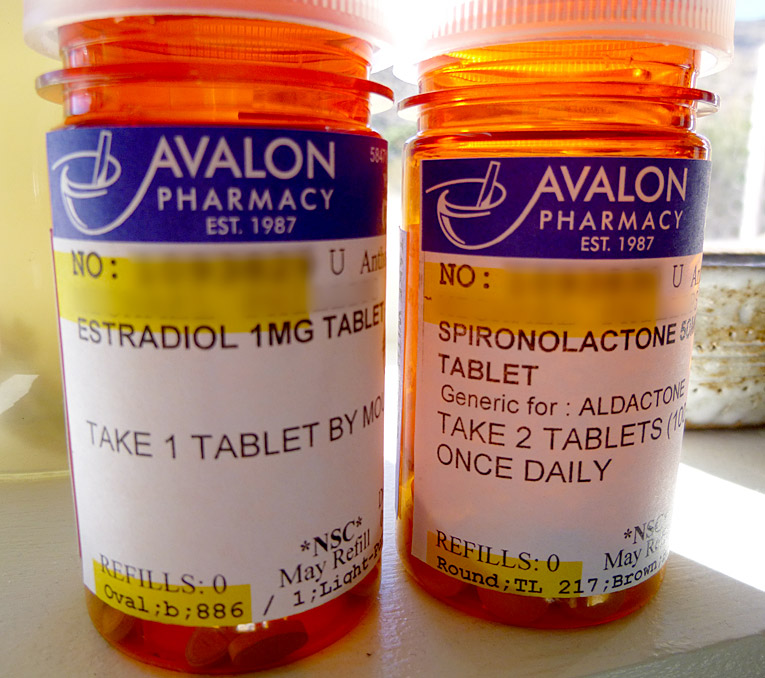 prescription bottles