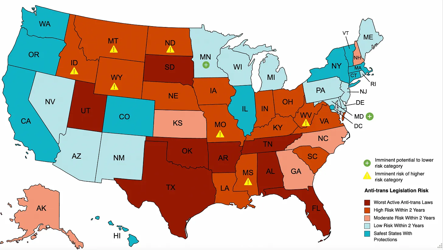 trans hate map