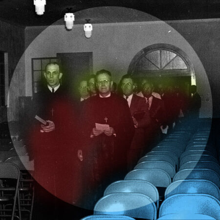 the march of the pious white men who know what's best for you